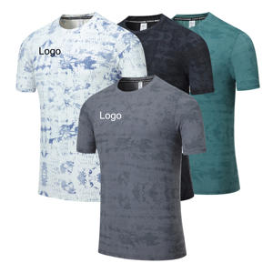 Özel Logo toptan yüksek kalite hızlı kuru nefes spor spor eğitimi çalışmak atletik t Shirt spor erkekler koşu gömlek - Product Image 6