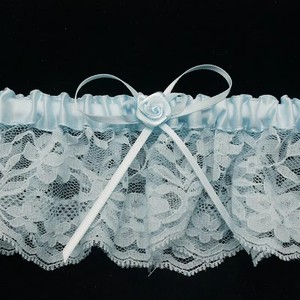 Ensemble de jarretelles de <span class=keywords><strong>mariage</strong></span> M80085-2, <span class=keywords><strong>jarretière</strong></span> en dentelle de mariée, <span class=keywords><strong>jarretière</strong></span> bleue et blanche pour <span class=keywords><strong>mariage</strong></span> - Product Image 6