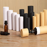 Boîte d'emballage en kraft, dossiers modernes de luxe, écologiques, personnalisables, boîte cadeau pour parfum, baume à lèvres, cosmétiques