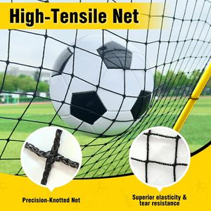 Red de Rebote para Fútbol y Béisbol, Red de Rebote <span class=keywords><strong>Multideportiva</strong></span> para Lanzamiento, 5 Ángulos Ajustables para Entrenamiento de Voleibol y Fútbol - Product Image 4