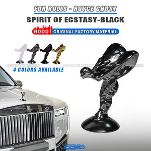 Front <b>Engine</b> Hood Exterior OE 51137307270 Black Illuminated Flying Goddess Logo Spirit of Ecstasy For Rolls Royce - Product Image 2