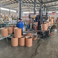 Machine à œillets pneumatique industrielle durable pour poignées de fûts, avec poinçonnage simultané multi-trous