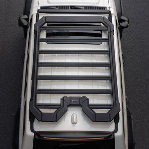 Haute qualité voiture <span class=keywords><strong>acier</strong></span> rack rails de <span class=keywords><strong>toit</strong></span> support de <span class=keywords><strong>toit</strong></span> barre transversale ouverte porte-bagages raquette pour réservoir 300 rack plateau de <span class=keywords><strong>toit</strong></span> - Product Image 4
