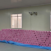 Non tissé à usage unique de salon de beauté lit de spa drap d'examen médical jetable en rouleau