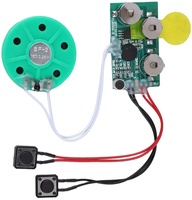 Module sonore programmable personnalisé avec capteur de lumière, puce musicale, circuit imprimé pour cartes de vœux musicales et jouets sonores