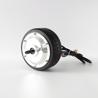Vente chaude bonne qualité 6 pouces moyeu moteur roue avec encodeur pour scooter fauteuil roulant robot