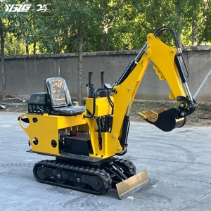 Micro-excavatrice YGZG à <span class=keywords><strong>prix</strong></span> d'usine, largeur étroite de 720 mm, profondeur de creusement de 1,3 m pour projets de jardinage intérieur - Product Image 2