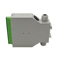 Boîtier de terminaison fibre optique sur rail DIN 12 ports SC APC Simplex 12 fibres, boîtier de raccordement ODF pour armoire réseau FTTH