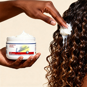 Nuevo Acondicionador Vegano Herbal Orgánico al por Mayor para Restaurar el Brillo y la Suavidad, Apto para Cabello Rizado, Crema Hidratante Intensiva y Desenredante - Product Image 3