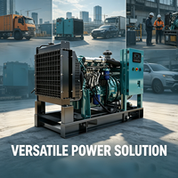Générateur diesel électrique de secours insonorisé ATS Auto Transfer 380v 70hz pour le Liban
