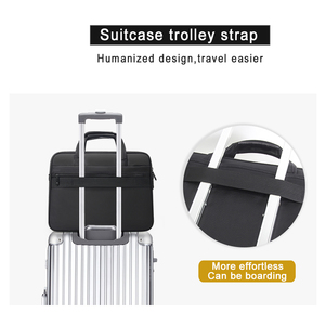Maletín grande para hombre, 15,6 pulgadas, 17 pulgadas, 19 pulgadas, funda para ordenador portátil, bolso de trabajo de oficina de negocios, bolso de mensajero, bolsos de hombro, bolsos de mano - Product Image 5