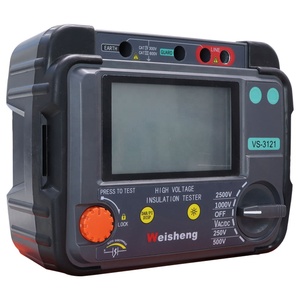 <span class=keywords><strong>Prix</strong></span> usine mégohmmètre numérique 2.5kV résistance compteur d'isolation 2500V testeur d'isolation numérique - Product Image 1