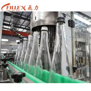 Automatic Plastic Bottle Cola Washing Filling Capping Equipment CSD Beverage Filler Machine