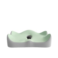 Coussin de chaise de bureau et de siège de voiture avec mousse à mémoire de forme à rebond lent, soutien des hanches et du coccyx