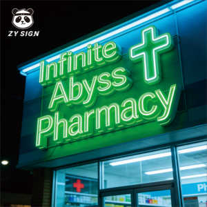 Enseigne <span class=keywords><strong>LED</strong></span> Croix de <span class=keywords><strong>Pharmacie</strong></span> Publicitaire, Enseigne <span class=keywords><strong>LED</strong></span> <span class=keywords><strong>Pharmacie</strong></span> Ouverte, <span class=keywords><strong>Miroir</strong></span> Acrylique 3D Lumineux, Extérieur Étanche Haute Visibilité - Product Image 2
