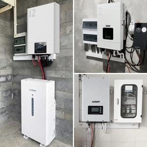 नए रुझान के लिए होम हाइब्रिड सौर ऊर्जा प्रणाली 6.2kw + 5kwh सौर प्रणाली किट ट्रोली लाइफपो4 बैटरी हाइब्रिड इनवर्टर - Product Image 3