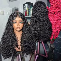 Perruques Lace Front en cheveux humains naturels et colorés, style vietnamien, brésiliennes, sans colle, avec dentelle HD, pour femmes noires
