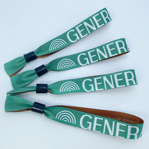 Sublimación personalizada <span class=keywords><strong>Pulseras</strong></span> de poliéster Festival Tela Pareja Pulsera Diseñada para Eventos por for <span class=keywords><strong>totwoo</strong></span> - Product Image 4