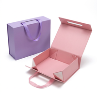 Boîtes cadeaux pliables en gros avec fermeture magnétique, boîtes en papier pliables personnalisées imprimées pour l'emballage de cadeaux de fêtes