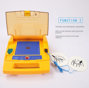 Perangkat simulasi PVC maneken pelatih <span class=keywords><strong>AED</strong></span> Defibrillator eksternal otomatis untuk latihan <span class=keywords><strong>CPR</strong></span> tanpa tegangan tinggi sains medis - Product Image 4