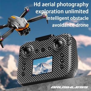 Drone professionnel AE4 Pro avec télécommande, jouet de photographie, évitement intelligent des obstacles, quadricoptère avec éclairage et GPS en plastique - Product Image 2