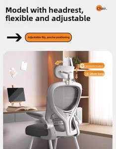 <span class=keywords><strong>เก้าอี้</strong></span>คอมพิวเตอร์สำหรับเล่นเกม<span class=keywords><strong>ไม่มี</strong></span><span class=keywords><strong>ล้อ</strong></span><span class=keywords><strong>เก้าอี้</strong></span>สำนักงานตาข่ายด้านหลังสูงสีดำใส่สบาย - Product Image 5