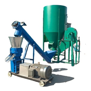 Wholesale New 220v Flat Die <b>Feed</b> Pellet Mill Production Line for Cow Pig Chicken Poultry <b>Feed</b> Production in Manufacturing <b>Plant</b> - Product Image 4