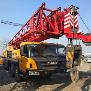 Grue sur camion Sany QY50 de 50 tonnes d'occasion, pièces d'origine durables, fonctionnement stable pour les projets d'ingénierie - Product Image 1