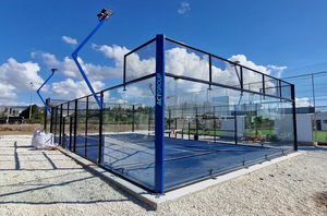 Pista de Pádel Panorámica de Diseño Italiano PRO para Venta al por Mayor ACT PD-01 Panorama - Product Image 2