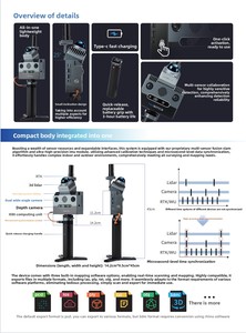 Scanner di Imaging 3D GeoScan Scansiona un'Area di 200.000 Metri Quadrati e Genera Modelli di Rendering 3D Realistici - Product Image 5