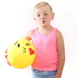 儿童玩具可爱快乐脸充气球派对装饰