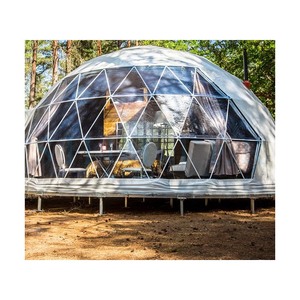 Shelter domos prefabricados geodomo para hotel aribnb y glamping resort - Product Image 1