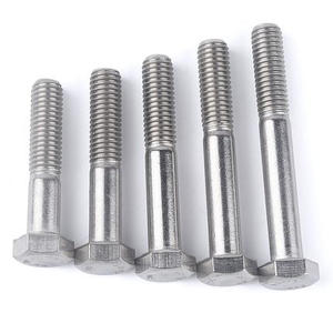 Baut Hex Kekuatan Tinggi Kelas 8.8/10.9/12.9 DIN931 DIN933 Baut Kepala Heksagonal - Product Image 3