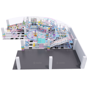 Sân Chơi Trẻ Em Mềm Chơi Bóng Pit Nhựa Trượt Sân Chơi Trong Nhà Thiết Bị Công Viên Trong Nhà - Product Image 2