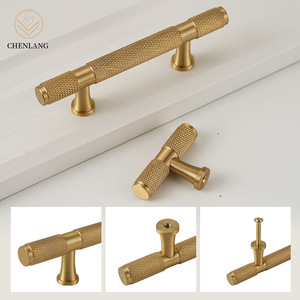 In ottone massiccio semplice classico Hardware moderno stile europeo maniglia del cassetto per cucina camera da letto per armadio armadio - Product Image 4