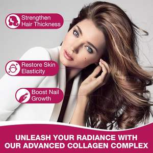 Gomitas de Colágeno de Marca Privada OEM/ODM, Producto de Belleza Multivitamínico para la Salud del Cabello, la Piel y las Uñas, Apoyo Antiarrugas para Adultos - Product Image 3