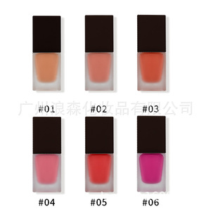 Rubor Líquido Sin Logotipo, Tinte Multiusos para Labios y Mejillas, Contorno, Crema de Rubor, Personalizable - Product Image 3