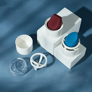 Professional Ivory Plastic <strong>Makeup</strong> Blender <strong>Holder</strong> Cover Washable Dust-proof Case for Foundation Blending <strong>Sponge</strong> (Fits Any Shape) - Product Image 5