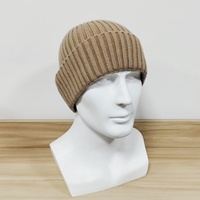 Herfst Winter Warme Unisex Dikke Gebreide Buitensport Fiets Hoofdband Reisvriendelijke Gewone Stof Muts Afbeelding 100% Acryl