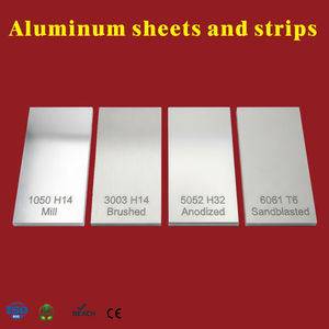 Plaque de dissipateur thermique en aluminium industriel, feuille d'aluminium extrudé pour le refroidissement des composants électroniques d'éclairage LED et des alimentations. - Product Image 1