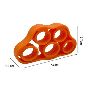 Extensor de Dedos de Silicona de Alta Calidad, Bandas de Resistencia para Manos, Ejercitador para Fortalecer el Agarre, Entrenador para Ejercicios de Artritis - Product Image 2