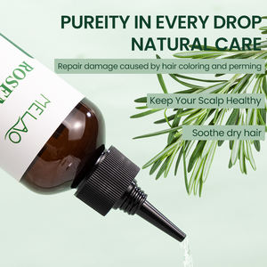 Huile Capillaire Biologique Botanique à Marque Blanche pour le Soin et la Croissance du Cuir Chevelu, à l'Huile de Feuille de Romarin, pour la Réparation des Cheveux et la Prévention de la Chute - Product Image 5