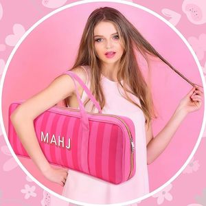 Bolsas Vacías para Fichas y Soportes de Mahjong con Asa y Cremallera, Bolsas de Almacenamiento para Soportes de Mahjong, Accesorios para Juegos de Mahjong, Regalos - Product Image 5