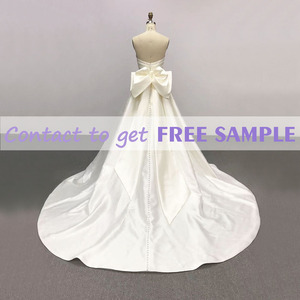 TEENYEE New Arrivals <strong>Wedding</strong> <strong>Apparel</strong> &amp; <strong>Accessories</strong> Clean and Minimal Ballgown Princess Satin <strong>Wedding</strong> Dresses Elegant - Product Image 5