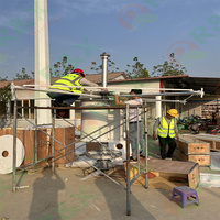 Éolienne verticale 5KW 10KW 15KW 30KW, générateur triphasé à aimant permanent, pales en verre/basalte, 96V-380V, énergie éolienne