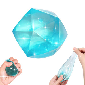 Perles sensorielles transparentes en TPR à presser, jouet anti-stress écologique pour filles, garçons et enfants, cadeau de Noël – Vente en gros à prix réduit - Product Image 4