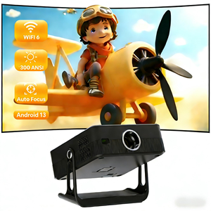 Новый портативный проектор K7 с высокой яркостью, разрешением Full HD (1080P), 300 ANSI люмен, Wi-Fi 2.4G/5G, 2 ГБ ОЗУ для просмотра фильмов на улице и деловых презентаций - Product Image 1