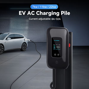 Cargador para Vehículos Eléctricos 220V 7KW 32A Monofásico Tipo 2 Estación de Carga Rápida de Pared para Coche Eléctrico con Lector de Tarjetas y Control por APP - Product Image 2