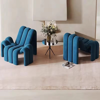 Canapé inclinable au design unique pour l'intérieur, fauteuil de détente, chaise de salon