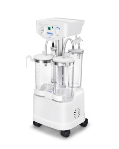 Profissional 80L/min Médico Cirúrgico Aspirador De Escarro Alta Qualidade 80L/min Bomba Elétrica Máquina De Metal Plástico - Product Image 5
